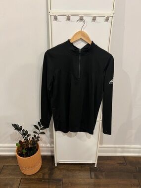 Nike Black Trail Running Midlayer Half-Zip